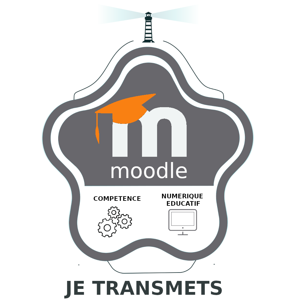 badge moodle transmettre
