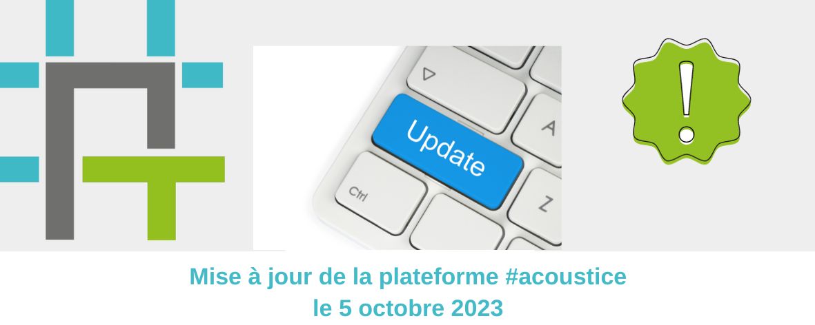 Mise à jour de la plateforme le 5 octobre 2023
